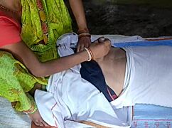 Bhabhi romances devar into wild creampie fuck