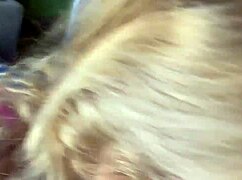 real amateur milf masturbates hard with toys then fucks in close-up pov