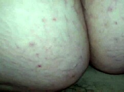 Fuck yeah! Dumping a massive creampie in my chubby German ex-girlfriend's fat pussy!