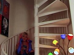 brittany andrews pegs vanessa lane hard with strap-on pink hair domination fun