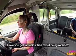 Female Fake Taxi Milf Big Tits Plays BBC Fantasy! Muscular Black Bodybuilder Monster Cock Outdoor Public Cumshot Interracial Hardcore!