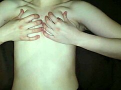 oh man my classmate's big natural tits bounce wild as she shakes em for homemade pov fun