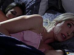 Blonde college babe's virgin pussy wrecked by dilf's monster cock??