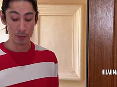 Shy Hijab Housewife Milf Seduces David Lee