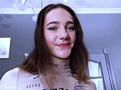 saggy tits slut ellie wain takes first double anal from five black monster cocks