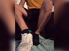 Tomas Styl's Sweaty Feet and Socks Exposed After Full Day Walk! Foot Fetish Frenzy Unleashed