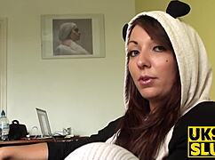 Pure Ecstasy Watching Sexy Natural Tits Bounce in Hot Pussy Destruction