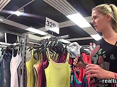 Ever Teased a Perfect Czech Sweetie in Supermarket Before Pounding Her POV?