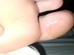 Deeply Craving Girlfriend's Soft Feet Lick