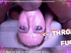 Can you handle this divine sloppy deepthroat upside down throat fuck?