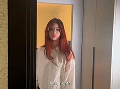 Man, isn't my horny student too hot? Her big ass bent over begs for doggystyle pounding!