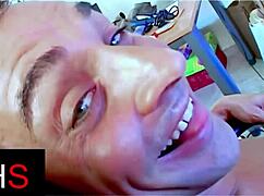 Sexy girl takes double fucking in intense penetration