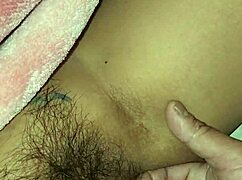 Whoa, Check Out Wife's Juicy Brunette Hairy Beaver Pussy Close!