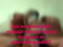 sexy cute neighbor wife grabs my big black cock on sofa finds me naked homemade play 🥵🍆