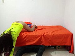 this brazen curvy canadian sub shows off her huge fat ass shaking wild for her old dom lover uncensored