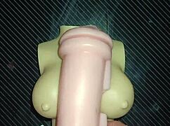 kissy and dolly suck cock then switch from ass to mouth for creampie tits finish