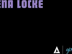 Ariel X's leather passion overwhelms leashed Lexi Lore's submission