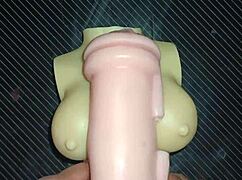 kissy and dolly suck cock then switch from ass to mouth for creampie tits finish