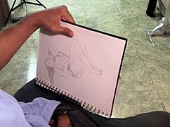 ughh drawing this busty milf angel cruz silvana lee got me so hard