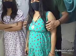 check out this hot homemade indian threesome with amateurs