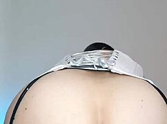 Wife's Friend Masturbates Cameltoe Secretly For Me