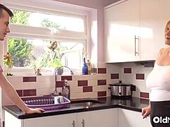 Isn't Mature Lacey Starr's Blowjob Followed by Sam's Hardcore Doggystyle Just Too Hot?