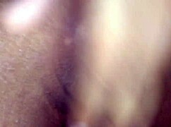 Shaved pussy friend creampied deep after tight orgasm fuck