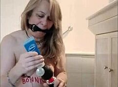 Maid Slave Degraded Hard at Master's Office with Spanks and Toys