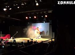 star wars babe teases with her galactic curves