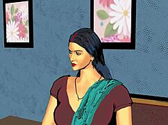 Sex-thirsty milf fucked hard by step-brother-in-law at holi party 😈🍆