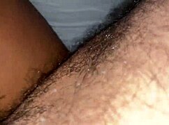 did she know about that sneaky creampie in her tight ebony pussy?
