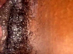 did she know about that sneaky creampie in her tight ebony pussy?