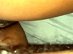 did she know about that sneaky creampie in her tight ebony pussy?