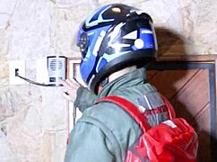 she TAKES THAT DELIVERY GUY'S COCK up her ass IN FRONT OF CUCK HUBBY, HUMILIATES them for 20+ minutes straight