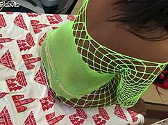 so he hands over 100 bucks and just rails my pretty pussy super rough till i scream