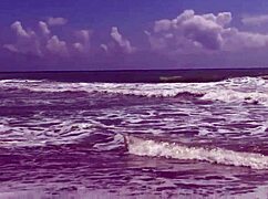 What if gorgeous teen Agnes bares her naked curves ocean-side?