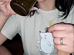 Ever seen Victoria swallow cum in blowjob compilation?