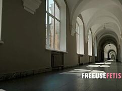 Principal Pimps Petite Students as Classroom Cum Dumps