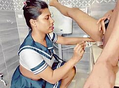 Two Desi Girls Share One Dick Bent Over for Doggystyle Cumshots