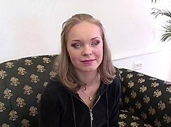 Nympho Teen Bridget K Rides Cock Hard for Massive Facial Cumshot