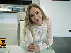 Ex-pornstar Polina Maxima Bends for Pov Anal and Pussy Pounding Spanking