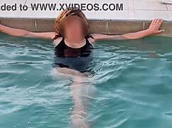 Beach vacation tits out in public! Hubby loves watching me flash