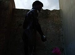 showering together with monster cock leads to best slippery pounding sex ever