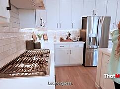 hey busty blonde danae mari, why cheat on boyfriend with blue collar dick?