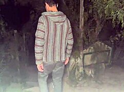 yo left the party with two guys turned into their outdoor teen slut