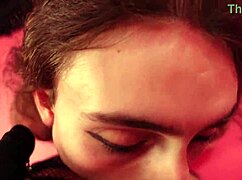 two cute trannies go bareback pov anal with hot cumshots