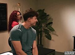 your hot milf teacher with huge tits wants your cock for extra credit threesome