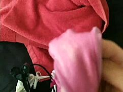 Who's using this dirty asian wife's creampie panties after anal fuck?