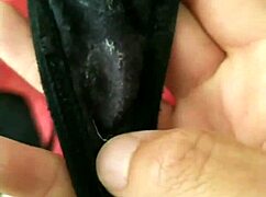 Who's using this dirty asian wife's creampie panties after anal fuck?