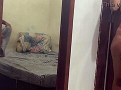 Skinny Latina Pornstar's Big Clit Ass Takes Bent-Over Doggystyle Pound